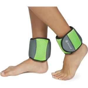 imageGaiam Wrist and Ankle Weights Wearable Bracelet to Strengthen5Pound Set 25lbs Each