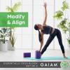 imageGaiam Yoga Block  Supportive LatexFree Eva Foam  Soft NonSlip Surface with Beveled Edges for Yoga Pilates Meditation  Yoga Accessories for Stability Balance Deepen StretchesVivid Blue