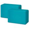 imageGaiam Yoga Block  Supportive LatexFree Eva Foam  Soft NonSlip Surface with Beveled Edges for Yoga Pilates Meditation  Yoga Accessories for Stability Balance Deepen StretchesVivid Blue
