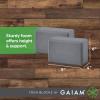 imageGaiam Yoga Block  Supportive LatexFree Eva Foam  Soft NonSlip Surface with Beveled Edges for Yoga Pilates Meditation  Yoga Accessories for Stability Balance Deepen StretchesGrey