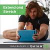 imageGaiam Yoga Block  Supportive LatexFree Eva Foam  Soft NonSlip Surface with Beveled Edges for Yoga Pilates Meditation  Yoga Accessories for Stability Balance Deepen StretchesTriColor Teal Tonal