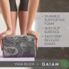 imageGaiam Yoga Block  Supportive LatexFree Eva Foam  Soft NonSlip Surface with Beveled Edges for Yoga Pilates Meditation  Yoga Accessories for Stability Balance Deepen StretchesBattleship Point