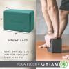 imageGaiam Yoga Block  Supportive LatexFree Eva Foam  Soft NonSlip Surface with Beveled Edges for Yoga Pilates Meditation  Yoga Accessories for Stability Balance Deepen StretchesTropical Dusk