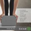 imageGaiam Yoga Block  Supportive LatexFree Eva Foam  Soft NonSlip Surface with Beveled Edges for Yoga Pilates Meditation  Yoga Accessories for Stability Balance Deepen StretchesCharcoal