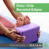 imageGaiam Yoga Block  Supportive LatexFree Eva Foam  Soft NonSlip Surface with Beveled Edges for Yoga Pilates Meditation  Yoga Accessories for Stability Balance Deepen StretchesSkyline
