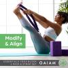 imageGaiam Yoga Block  Supportive LatexFree Eva Foam  Soft NonSlip Surface with Beveled Edges for Yoga Pilates Meditation  Yoga Accessories for Stability Balance Deepen Stretches2pk Combo Black