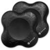 imageGaiam Yoga Knee Pads Set of 2  Yoga Props and Accessories for WomenMen Cushions Knees and Elbows for Fitness Travel Meditation Kneeling Balance Floor PilatesBlack