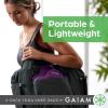 imageGaiam Yoga Knee Pads Set of 2  Yoga Props and Accessories for WomenMen Cushions Knees and Elbows for Fitness Travel Meditation Kneeling Balance Floor PilatesPurple