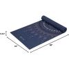imageGaiam Yoga Mat  Premium 6mm Print Extra Thick Non Slip Exercise ampamp Fitness Mat for All Types of Yoga Pilates ampamp Floor Workouts 68quotL x 24quotW x 6mm ThickHere  Now