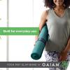 imageGaiam Yoga Mat Strap Slap Band  Keeps Your Mat Tightly Rolled and Secure with One Snap  Strong Clasp for Yoga Mat Storage and Travel  Fits Most Size Mats 20quotL x 15quotW Black