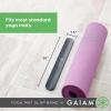 imageGaiam Yoga Mat Strap Slap Band  Keeps Your Mat Tightly Rolled and Secure with One Snap  Strong Clasp for Yoga Mat Storage and Travel  Fits Most Size Mats 20quotL x 15quotW Black