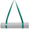 imageGaiam EasyCinch Yoga Mat Sling  Durable Carrying Strap for Yoga Mat with Metal DRings for Secure Fit No Mat IncludedTurquoise Sea Or Granite Storm