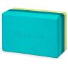 imageGaiam Yoga Block  Supportive LatexFree Eva Foam  Soft NonSlip Surface with Beveled Edges for Yoga Pilates Meditation  Yoga Accessories for Stability Balance Deepen StretchesTriColor Teal Tonal
