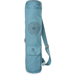 imageGaiam Cargo Yoga Mat Bag FullZipper Yoga Mat Carrier with Adjustable Strap Front ampamp Exterior Phone Pocket with Earbuds Slit Stylish ampamp Functional Fitness Mat Holder for Women ampamp MenNiagara