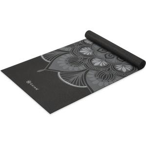 imageGaiam Print Yoga Mat Non Slip Exercise ampamp Fitness Mat for All Types of Yoga Pilates ampamp Floor ExercisesMystic Ink