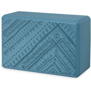 imageGaiam Yoga Block  Supportive LatexFree Eva Foam  Soft NonSlip Surface with Beveled Edges for Yoga Pilates Meditation  Yoga Accessories for Stability Balance Deepen StretchesNavajo Frost