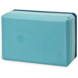 imageGaiam Yoga Block  Supportive LatexFree Eva Foam  Soft NonSlip Surface with Beveled Edges for Yoga Pilates Meditation  Yoga Accessories for Stability Balance Deepen StretchesSkyline