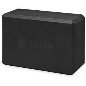 imageGaiam Yoga Block  Supportive LatexFree Eva Foam  Soft NonSlip Surface with Beveled Edges for Yoga Pilates Meditation  Yoga Accessories for Stability Balance Deepen StretchesBlack