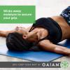 imageGaiam DryGrip Yoga Mat  5mm Thick NonSlip Exercise ampamp Fitness Mat for Standard or Hot Yoga Pilates and Floor Workouts  Cushioned Support NonSlip Coat  68 x 24 InchesBlue