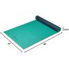 imageGaiam Solid Color Yoga Mat Non Slip Exercise ampamp Fitness Mat for All Types of Yoga Pilates ampamp Floor ExercisesVibrant Viridian