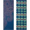 imageGaiam Yoga Mat  Premium 6mm Print Reversible Extra Thick Non Slip Exercise ampamp Fitness Mat for All Types of Yoga Pilates ampamp Floor Workouts 68quot x 24quot x 6mm ThickScalloped Ink