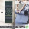 imageGaiam Yoga Mat  Premium 6mm Print Reversible Extra Thick Non Slip Exercise ampamp Fitness Mat for All Types of Yoga Pilates ampamp Floor Workouts 68quot x 24quot x 6mm ThickBoho Folk