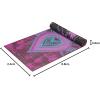 imageGaiam Yoga Mat  Premium 6mm Print Reversible Extra Thick Non Slip Exercise ampamp Fitness Mat for All Types of Yoga Pilates ampamp Floor Workouts 68quot x 24quot x 6mm ThickBe Free