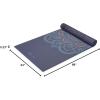 imageGaiam Yoga Mat  Premium 6mm Print Reversible Extra Thick Non Slip Exercise ampamp Fitness Mat for All Types of Yoga Pilates ampamp Floor Workouts 68quot x 24quot x 6mm ThickPurple Illusion