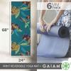 imageGaiam Yoga Mat  Premium 6mm Print Reversible Extra Thick Non Slip Exercise ampamp Fitness Mat for All Types of Yoga Pilates ampamp Floor Workouts 68quot x 24quot x 6mm ThickFloral Mantra