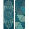 imageGaiam Yoga Mat  Premium 6mm Print Reversible Extra Thick Non Slip Exercise ampamp Fitness Mat for All Types of Yoga Pilates ampamp Floor Workouts 68quot x 24quot x 6mm ThickSeaglass