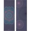 imageGaiam Yoga Mat  Premium 6mm Print Reversible Extra Thick Non Slip Exercise ampamp Fitness Mat for All Types of Yoga Pilates ampamp Floor Workouts 68quot x 24quot x 6mm ThickPurple Illusion