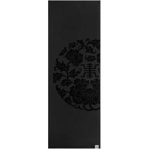 imageGaiam DryGrip Yoga Mat  5mm Thick NonSlip Exercise ampamp Fitness Mat for Standard or Hot Yoga Pilates and Floor Workouts  Cushioned Support NonSlip Coat  68 x 24 InchesBlack XL