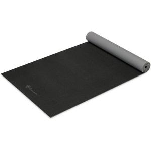 imageGaiam Solid Color Yoga Mat Non Slip Exercise ampamp Fitness Mat for All Types of Yoga Pilates ampamp Floor ExercisesGranite Storm