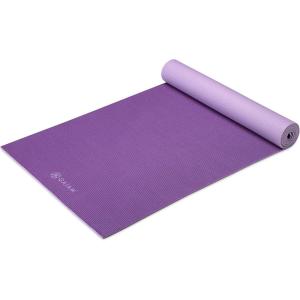imageGaiam Solid Color Yoga Mat Non Slip Exercise ampamp Fitness Mat for All Types of Yoga Pilates ampamp Floor ExercisesPlumJam