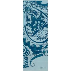 imageGaiam Yoga Mat  Folding Travel Fitness ampamp Exercise Mat  Foldable Yoga Mat for All Types of Yoga Pilates ampamp Floor Workouts 68quotL x 24quotW x 2mm ThickIcy Paisley