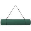 imageGaiam Essentials Premium Yoga Mat with Yoga Mat Carrier Sling 72quotL x 24quotW x 14 Inch ThickGreen