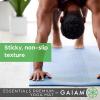 imageGaiam Essentials Premium Yoga Mat with Yoga Mat Carrier Sling 72quotL x 24quotW x 14 Inch ThickOrange