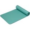 imageGaiam Essentials Thick Yoga Mat Fitness ampamp Exercise Mat with EasyCinch Yoga Mat Carrier Strap 72quotL x 24quotW x 25 Inch ThickTeal