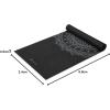 imageGaiam Yoga Mat  Premium 5mm Print Thick Non Slip Exercise ampamp Fitness Mat for All Types of Yoga Pilates ampamp Floor Workouts 68quot x 24quot x 5mmBlack Marrakesh