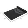 imageGaiam Yoga Mat  Premium 5mm Print Thick Non Slip Exercise ampamp Fitness Mat for All Types of Yoga Pilates ampamp Floor Workouts 68quot x 24quot x 5mmBlack Marrakesh