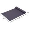 imageGaiam Yoga Mat  Premium 5mm Solid Thick Non Slip Exercise ampamp Fitness Mat for All Types of Yoga Pilates ampamp Floor Workouts 68quot x 24quot x 5mmHeron