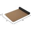 imageGaiam Yoga Mat  Premium 5mm Solid Thick Non Slip Exercise ampamp Fitness Mat for All Types of Yoga Pilates ampamp Floor Workouts 68quot x 24quot x 5mmCork
