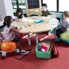 imageKids Classic Balance Ball ChairBlueGreen
