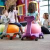 imageKids Classic Balance Ball ChairBlueGreen