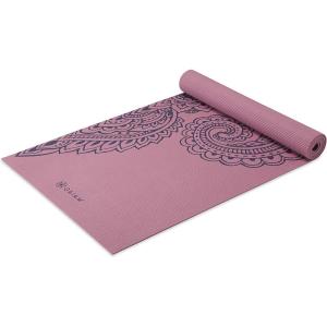 imageGaiam Yoga Mat  Premium 5mm Print Thick Non Slip Exercise ampamp Fitness Mat for All Types of Yoga Pilates ampamp Floor Workouts 68quot x 24quot x 5mmPaisley Tropical