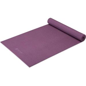 imageGaiam Yoga Mat  Premium 5mm Solid Thick Non Slip Exercise ampamp Fitness Mat for All Types of Yoga Pilates ampamp Floor Workouts 68quot x 24quot x 5mmSugar Beet