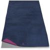 imageGaiam Grippy Non Slip Yoga Mat Towel  Fast Drying Towel  Ideal For Hot Yoga  Microfiber And Machine Washable  Grip BackingBlueFuchsia