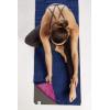 imageGaiam Grippy Non Slip Yoga Mat Towel  Fast Drying Towel  Ideal For Hot Yoga  Microfiber And Machine Washable  Grip BackingBlueFuchsia