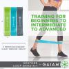 imageGaiam Restore Loop Band KitSet of 3 Light MediumHeavy Lower Body Loop Resistance Bands for Legs and Booty Exercises ampamp Workouts15quotx 4quotBands15 x 4 Bands