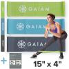 imageGaiam Restore Loop Band KitSet of 3 Light MediumHeavy Lower Body Loop Resistance Bands for Legs and Booty Exercises ampamp Workouts15quotx 4quotBands15 x 4 Bands